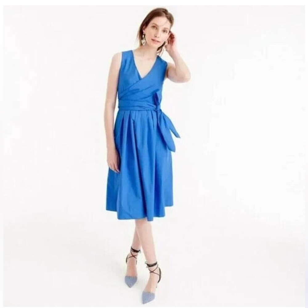 J Crew Midi Wrap Dress